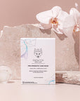 Snow Fox Skincare Pre+Probiotic Sake Mask - product shown next to stones and flowers