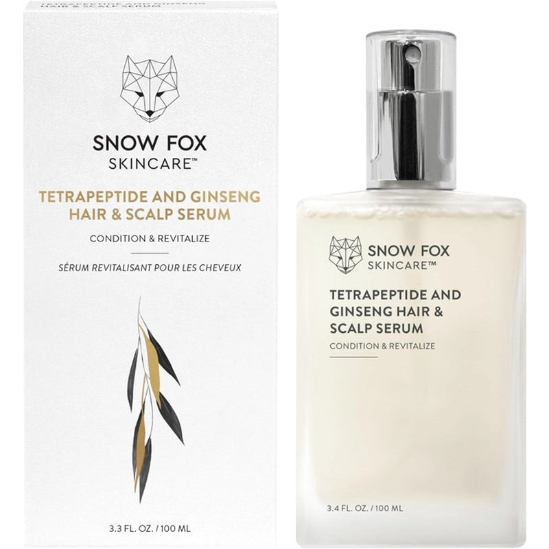 Snow Fox Skincare Tetrapeptide and Ginseng Hair &amp; Scalp Serum (100 ml)