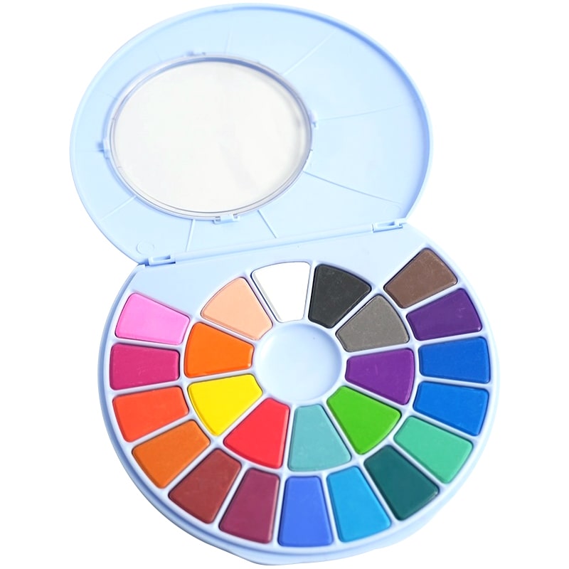 POP Party Supplies Art Party Watercolor Palette (1 pc) shown open