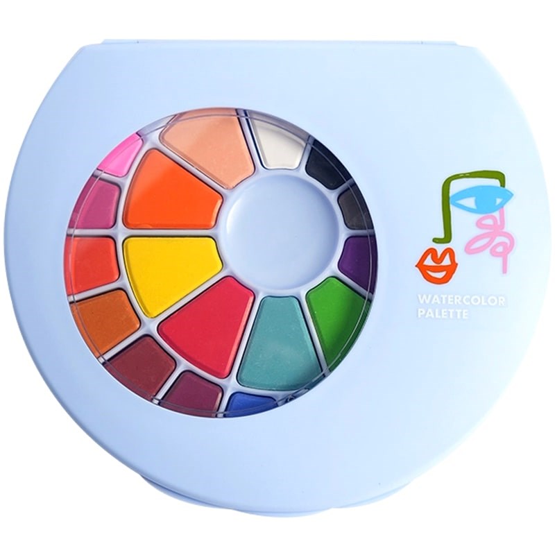 POP Party Supplies Art Party Watercolor Palette (1 pc)