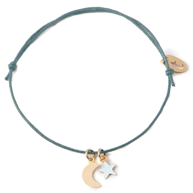 Titlee Paris Moonlight Star and Moon Bracelet (1 pc)