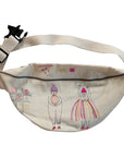 Skippy Cotton Neon Circus Friends Canvas Fanny Pack (1 pc)