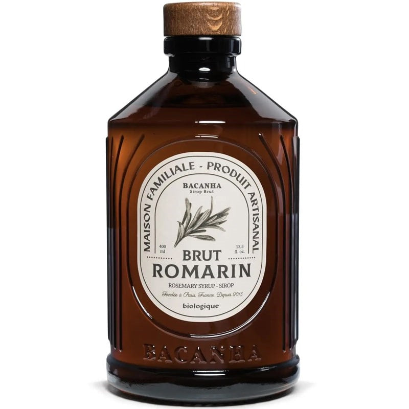 Bacanha Organic Raw Rosemary Syrup (400 ml)