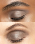 Chantecaille Gilded Garden Eye Duet - Silver Willow - model wearing product shown