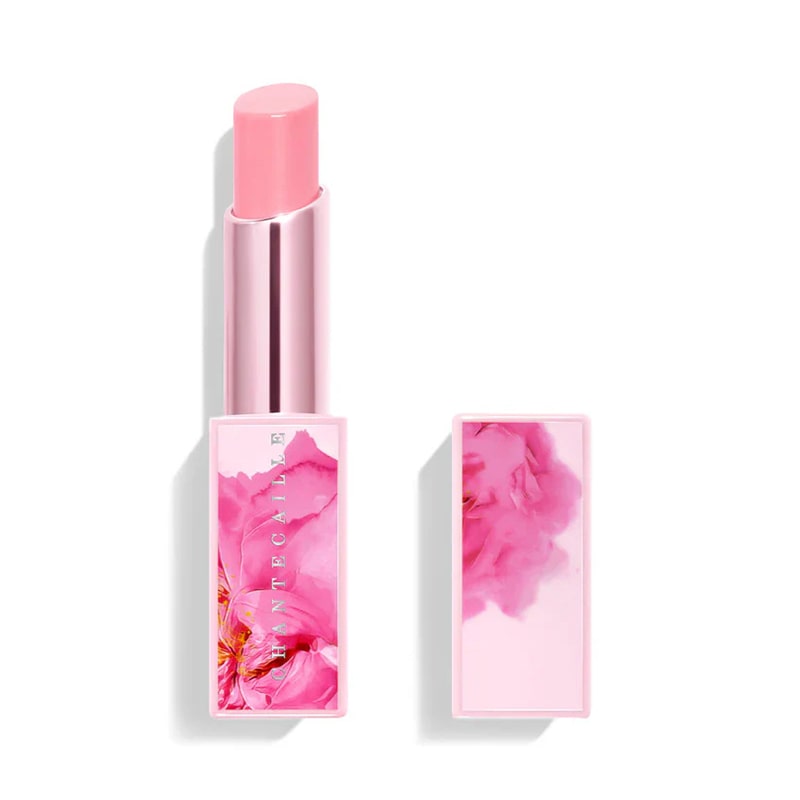 Chantecaille Nourish + Shine Trio - Rose de Mai  Lip Balm shown