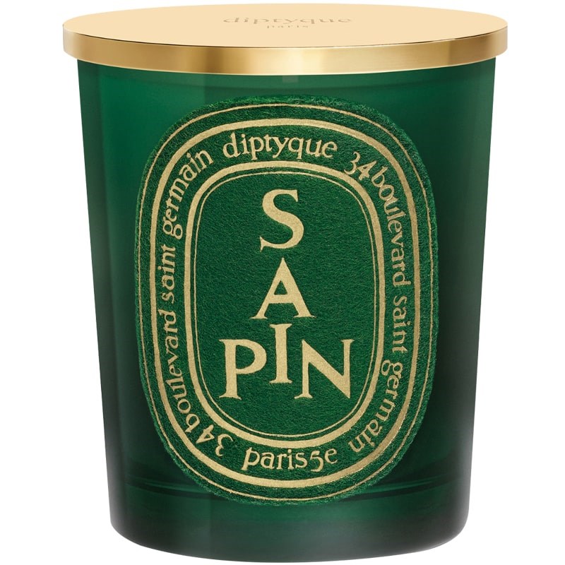 Diptyque Limited Edition Sapin Candle - product shown with included cap on