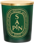 Diptyque Limited Edition Sapin Candle - product shown with included cap on