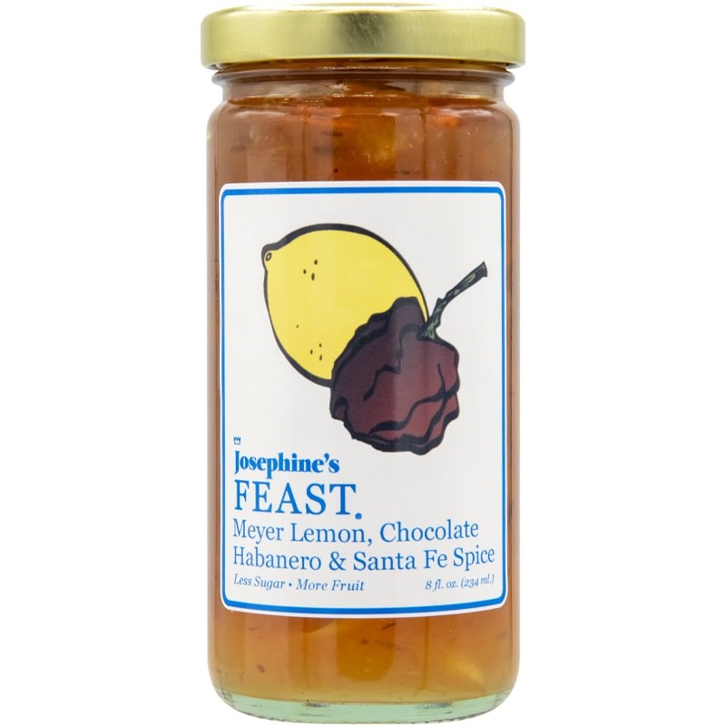 Josephine's Feast Meyer Lemon Chocolate Habanero & Santa Fe Spice Marmalade (8 oz)