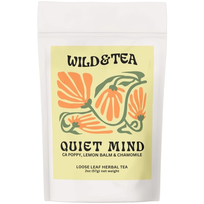 Wild & Tea Quiet Mind Herbal Tea (2 oz)