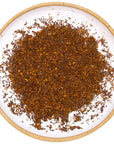 Wild & Tea Vanilla Rooibos - product ingredients shown on plate