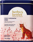 Herbs & Kettles Rose Cardamom Chai (1.76 oz)