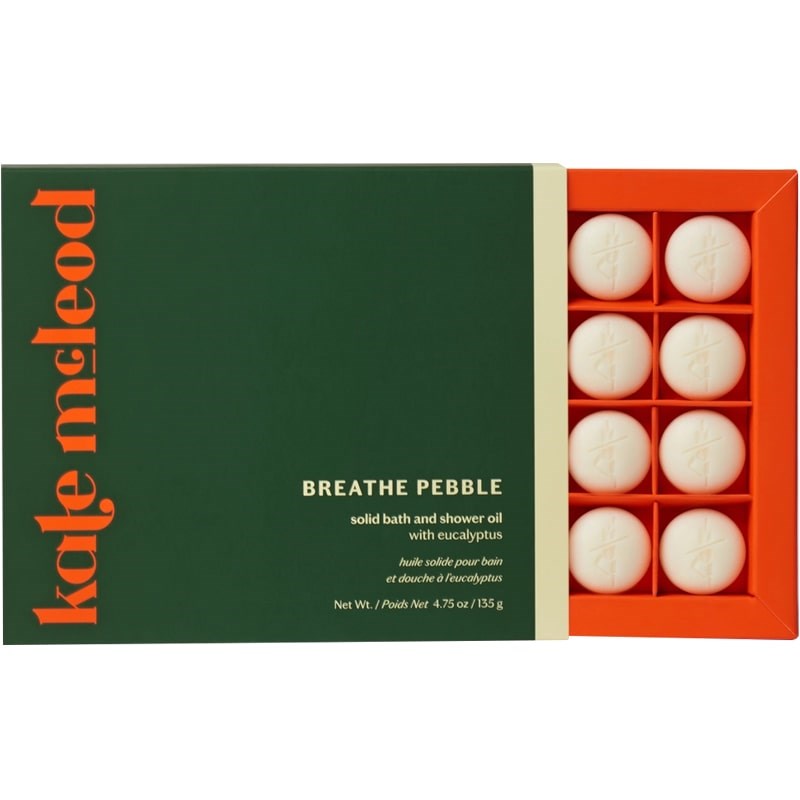 Kate McLeod Breathe Pebble  Deep Moisturizing Solid Bath & Shower Oil (20 pcs)