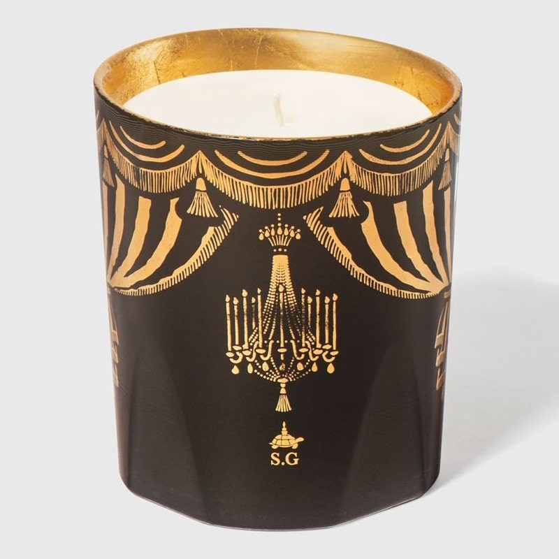 Trudon Fir Candle - backside of product shown