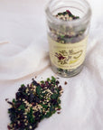 Smithereen Farm Seaweed Sprinkle - opened product with contents next to it