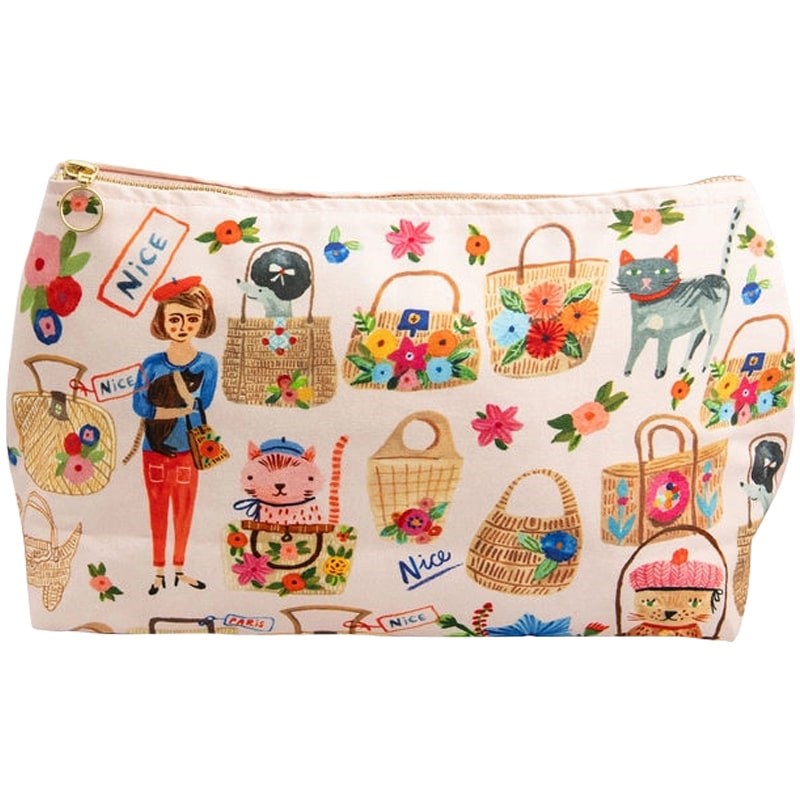 Bon Artis Ooh La La Cats Cosmetic Bag - Large (1 pc)