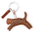 Leaping Leopard Keyring / Bag Charm