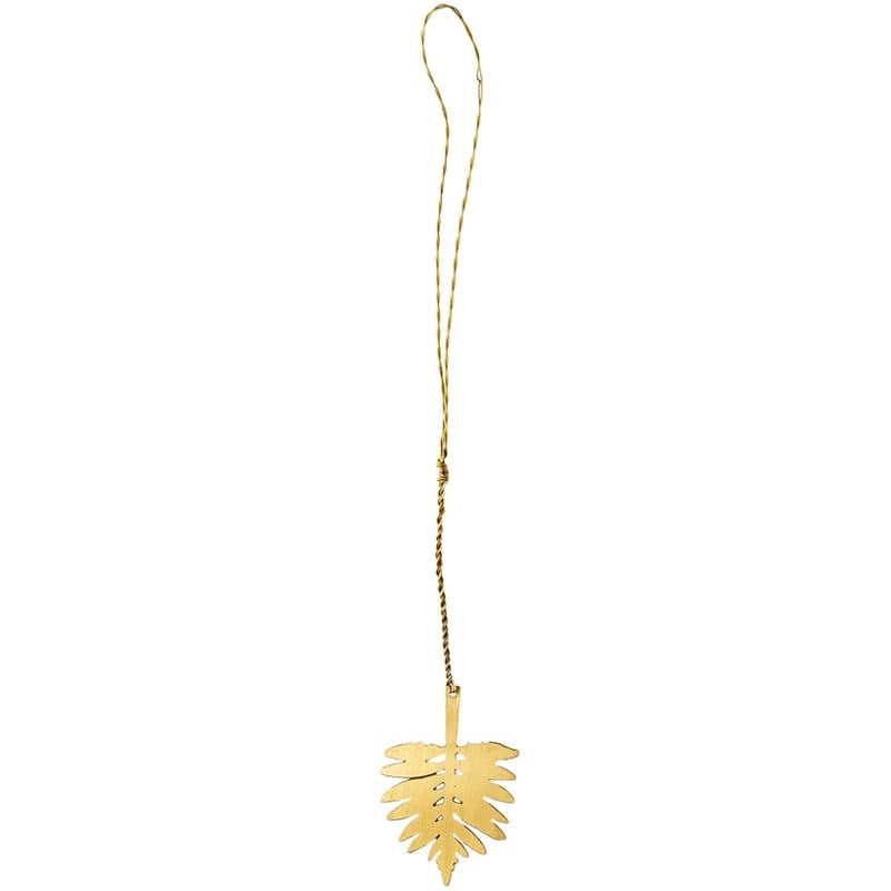 Fog Linen Work Brass Leaf - H (1 pc)