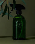 Koala Eco Apothecary Glass Bottle and Trigger - product shown next to plant