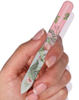 Londontown Glass Nail File - Safara - model shown holding product