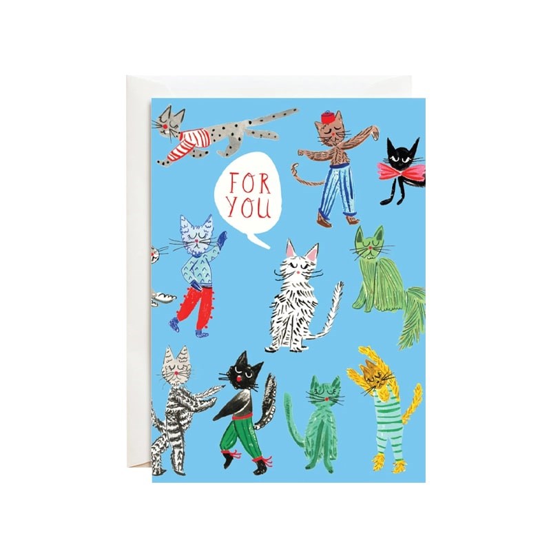 Mr. Boddington's Studio Kitties Petite Card (1 pc)