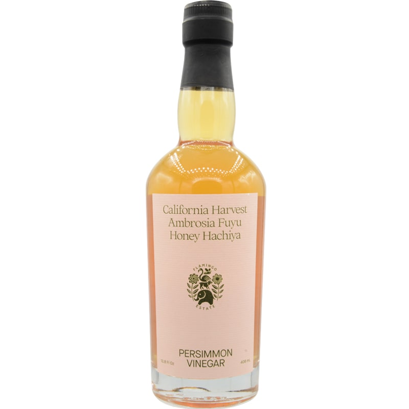 Flamingo Estate Organics California Harvest Ambrosia Fuyu Honey Hachiya Persimmon Vinegar (408 ml)