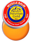 Peruvian Gold Sore Muscle Balm (2 oz) shown open