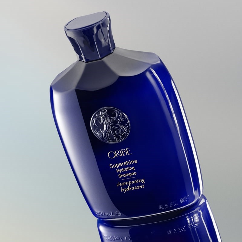 Oribe Supershine Hydrating Shampoo - angled shot of product shown