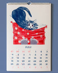 Bromstad Printing Co. 2025 Risograph Wall Calendar - Ain't Life Grand? (May)