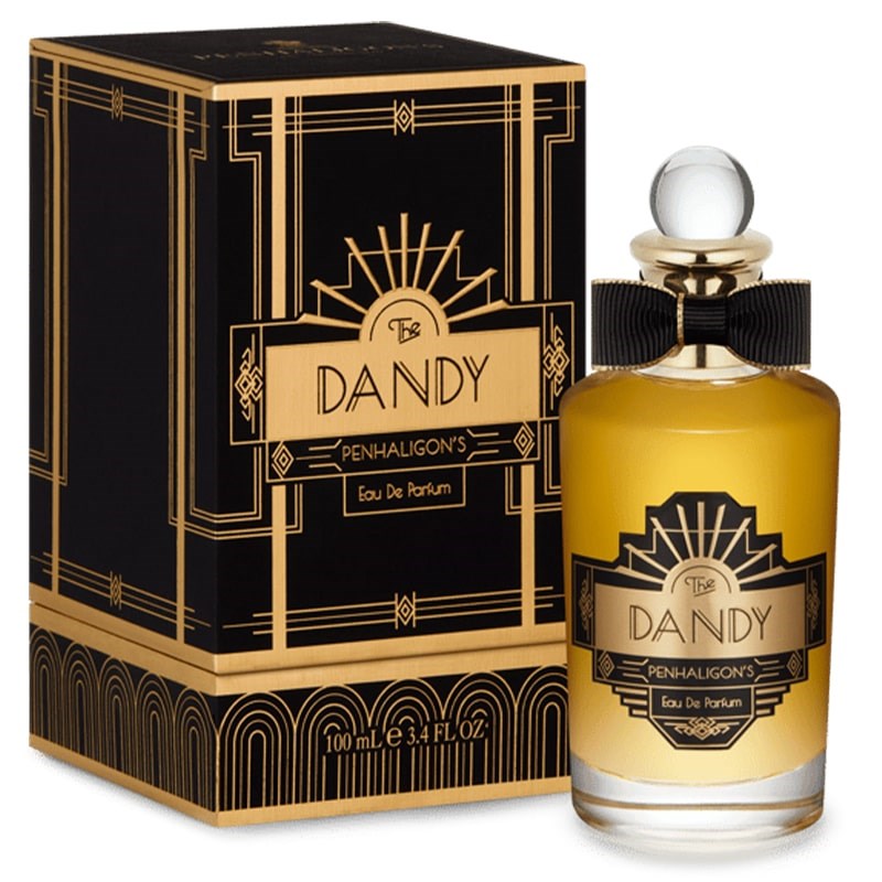 Penhaligon's The Dandy Eau de Parfum - product shown next to packaging