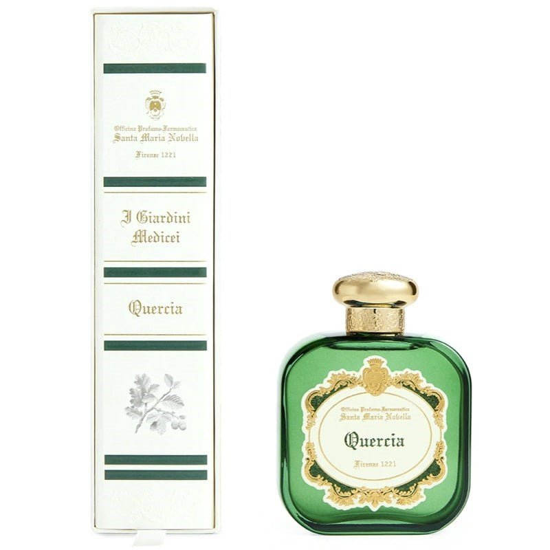 Santa Maria Novella Quercia Eau de Parfum - product shown next to packaging