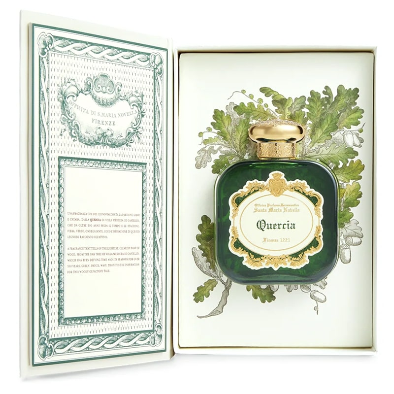 Santa Maria Novella Quercia Eau de Parfum - product shown inside packaging