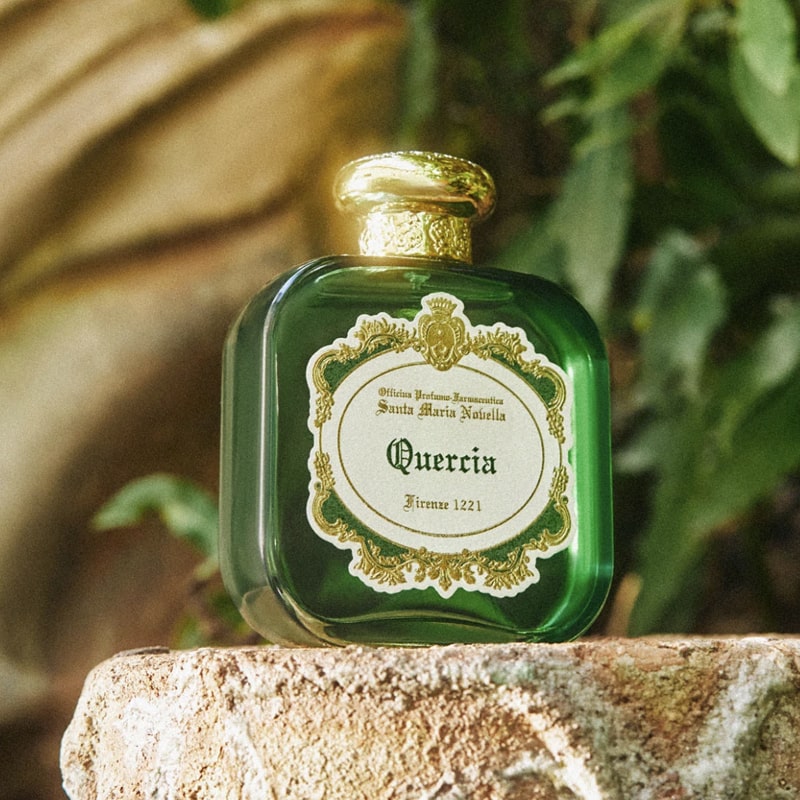 Santa Maria Novella Quercia Eau de Parfum - product shown on stone