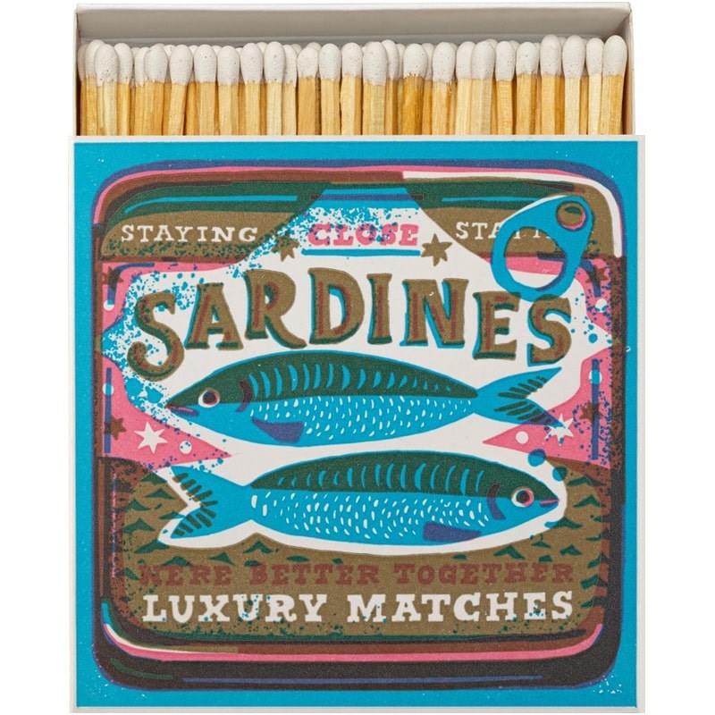 Archivist Better Together Sardines X The Printed Peanut Matchbox (1 box)