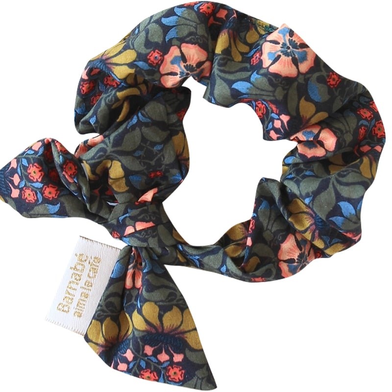 Barnabe Aime Le Cafe Liberty Hair Scrunchie - Rosanna (1 pc)