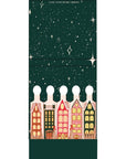 One & Only Paper Wintry Village Printed 10 Stem Matchbook - product shwn with open flap