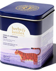 Herbs & Kettles Vanilla Lavender Chai (1.76 oz) shown at an angle