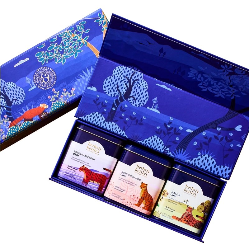 Herbs & Kettles Chai Gift Set (3 pcs)