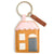 Tan & Pink House / Bag Charm