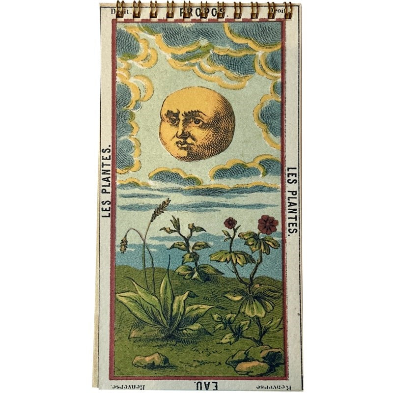 Parcel Tarot Card Notebooks - The Moon (1 pc)