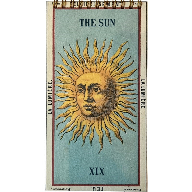 Parcel Parcel Tarot Card Notebooks - The Sun (1 pc)