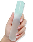 Londontown Glass Foot File - model shown holding product