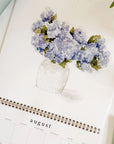 Emily Lex Studio 2025 Bouquets Calendar (August)