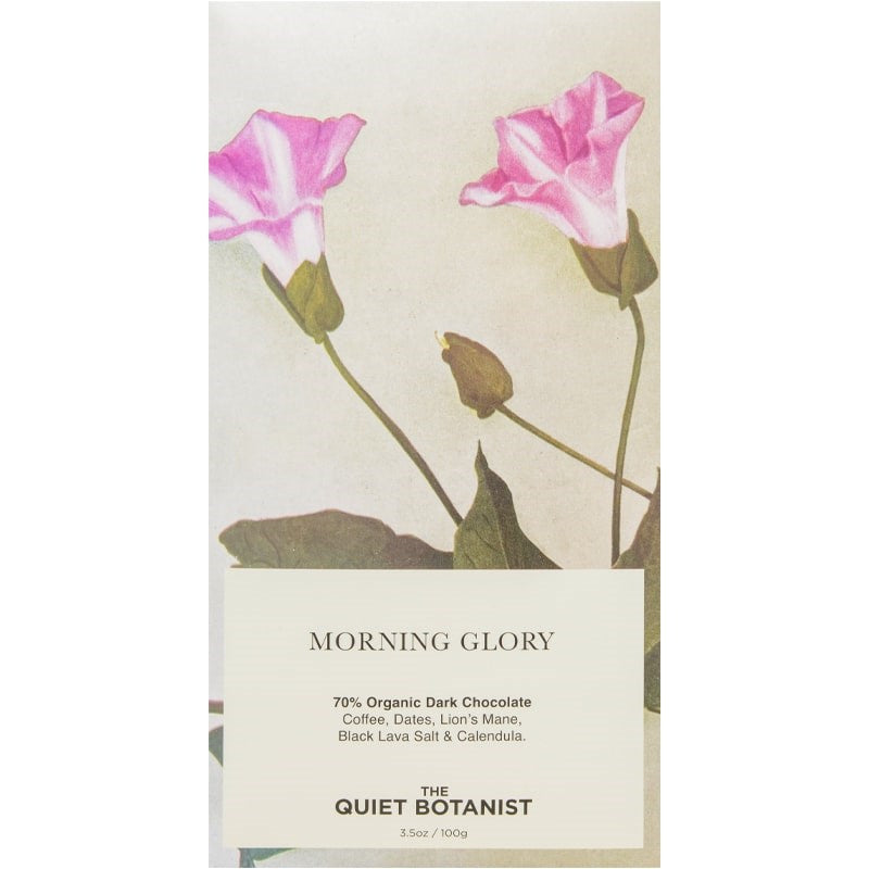 The Quiet Botanist The Morning Glory Chocolate Bar (3.5 oz)