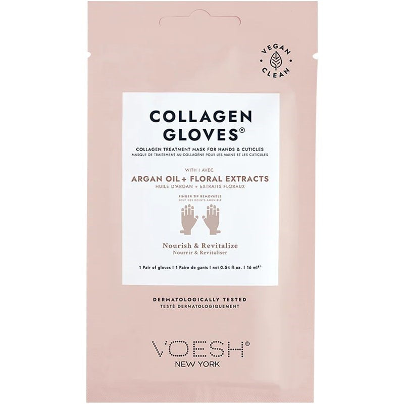 VOESH New York Collagen Gloves - Argan Oil & Floral Extracts (1 pair)