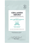 VOESH New York Collagen Socks - Mint & Botanical Extracts (1 pair)