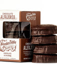 Wooden Table Baking Company Chocolate Covered Alfajores Cookies (4 pcs)