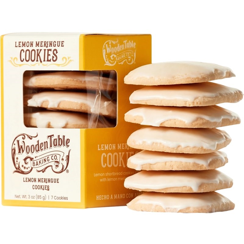 Wooden Table Baking Company Lemon & Meringue Tea Cookies (7 pcs)