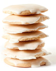 Wooden Table Baking Company Rosewater & Meringue Glazed Cookies - products shown stacked