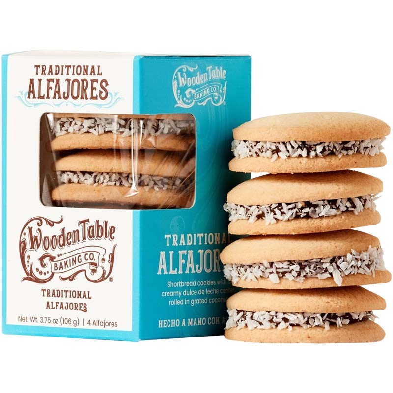 Wooden Table Baking Company Traditional Alfajores Cookies (4 pcs)