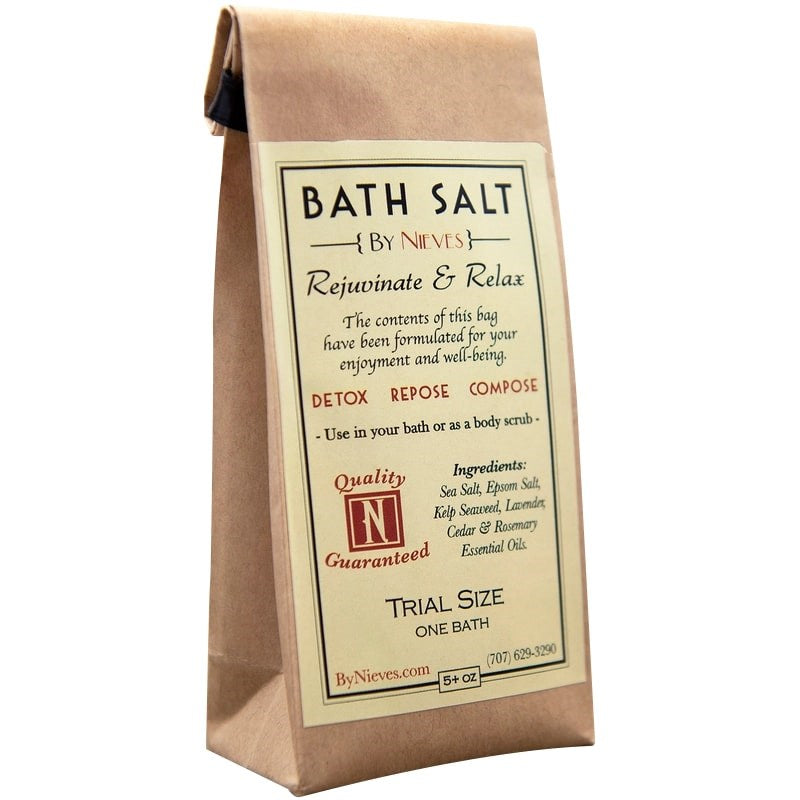 Rejuvenating &amp; Relaxing Bath Salts - Travel Size